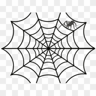 Drawn Spider Web Detailed - Transparent Background Spiderman Web Png, Png Download
