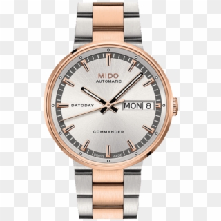 The Indexes, Hands And Day Date Aperture Are The Same - Datejust 36 Rose Gold, HD Png Download