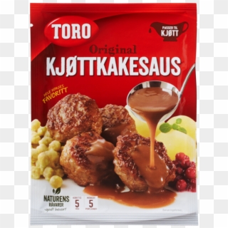 Toro Kjøttkakesaus Norwegian Meatball Gravy Mix 47g - Toro Kjøttkakesaus, HD Png Download