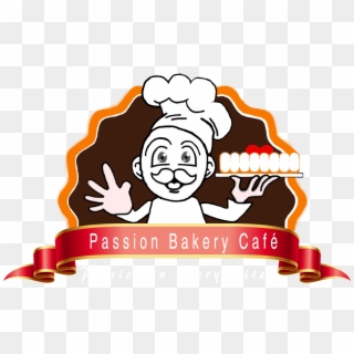 Logo Bakery & Cafe , Png Download - Baker And Cafe Logo, Transparent Png