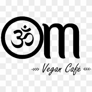 Om Vegan Cafe - Symbol, HD Png Download