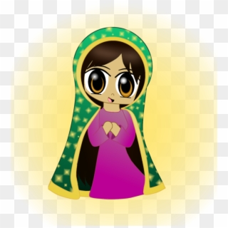 La Virgen De Guadalupe Clip Art - Virgen De Guadalupe Cartoon Png, Transparent Png