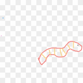 Drawing - Worm, HD Png Download