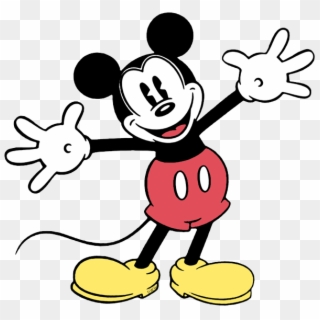 Classic Mickey Mouse Clip Art - Classic Mickey Mouse Coloring Pages, HD Png Download