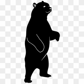 Grizzly Bear Free Dxf File - Bear Dxf Files, HD Png Download