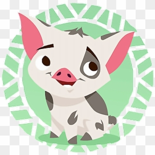 Moana Clipart Pua For Free On Mbtskoudsalg Cerdito - Moana Stickers Png, Transparent Png
