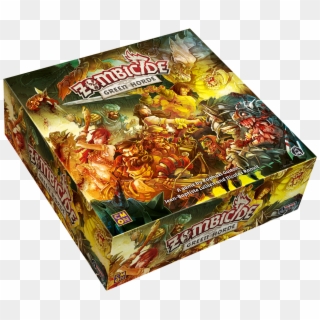 The Real Black Plague - Zombicide Green Horde Box, HD Png Download