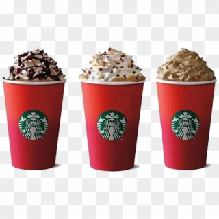 Coffee Cup Espresso Latte Starbucks Christmas Red Clipart - Starbucks New Logo 2011, HD Png Download