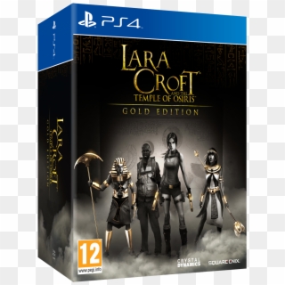 Lara Croft Osiris Boxart - Lara Croft And The Temple Of Osiris Gold Edition Ps4, HD Png Download