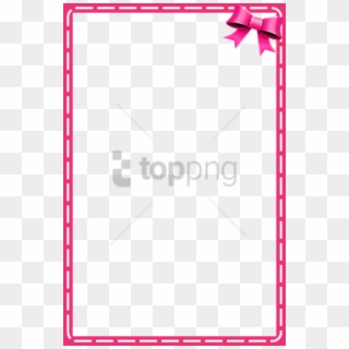 Frame Isolated Over A Transparent Background Png Royalty - Frame Png Pink, Png Download