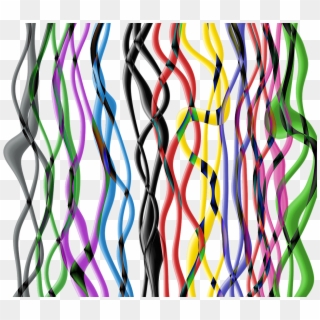 Wave Lines Pattern Abstract Png Image - Graphic Design, Transparent Png