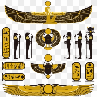 Ancient Egypt, Pharaoh, Mummy, Symbol, Military Rank - Ancient Egyptian Eagle Symbol, HD Png Download