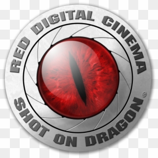 Shot On Dragon Logo - Red Digital Cinema Shot On Dragon, HD Png Download