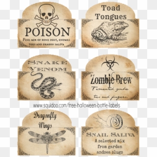 Free Printable Apothecary Jar Labels, HD Png Download