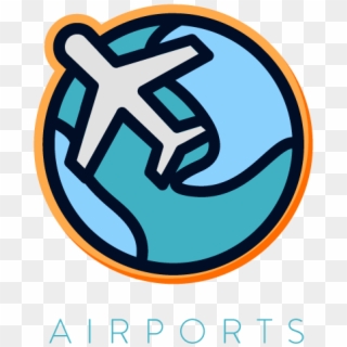 Airports Near Inman - Emblem, HD Png Download