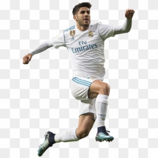 Real Cristiano Madrid Ronaldo Football Player C - Marco Asensio No Background, HD Png Download