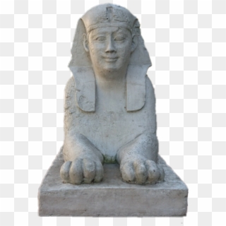 #sculpture #egypt #sphinx - Statue, HD Png Download