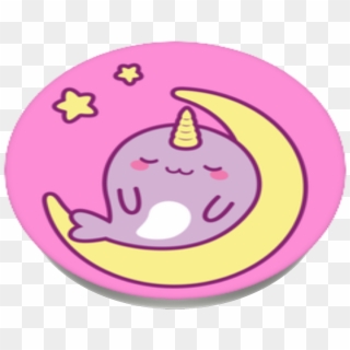 Baby Narwhal, Popsockets - Circle, HD Png Download