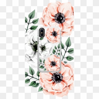 #casetify #iphone #art #design #illustrations #floral - Flower Iphone X Case, HD Png Download