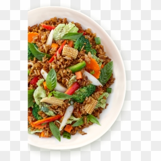 Basil Fried Rice - Vegan Lentil Salad, HD Png Download