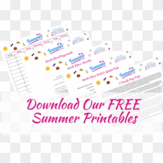 Plan Your Summer With Our Free Printables ☀️ - Colorfulness, HD Png Download
