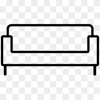 Bed - Sofa - Storage - Table - Easy Drawings Of A Couch, HD Png Download