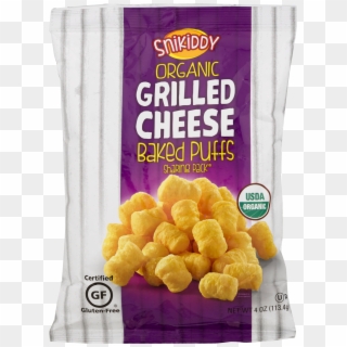 Snikiddy Organic Grilled Cheese Baked Puffs, HD Png Download