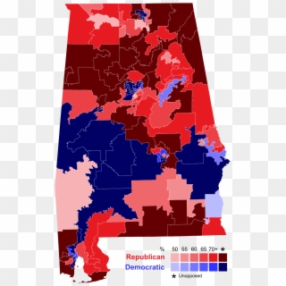 2018 Alabama House Of Representatives Election - Alabama State House Districts, HD Png Download