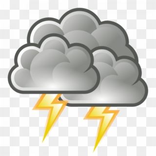 Thunderstorm Clipart Free Storm Free Clipart - Storm Clipart, HD Png Download