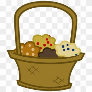 Blueberry Muffin Clipart Mlp - Red Riding Hood Basket Clipart, HD Png Download