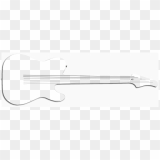 Graphic Representation, The Actual Guitar May Slightly - Bass Guitar, HD Png Download