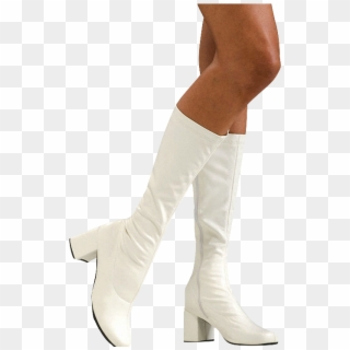 Go Go Boots - White Gogo Boots, HD Png Download