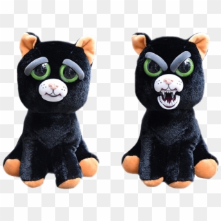 Plush Toys - Feisty Pets Black Cat, HD Png Download