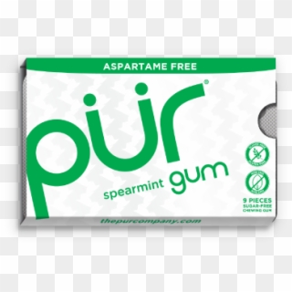 Pur Gum Shop All Products Blister Pack Gum - Graphic Design, HD Png Download