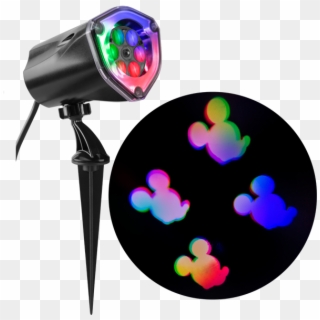Mickey Mouse Fantastic Flurryâ„¢ Led Projectionâ„¢ - Christmas Outdoor Projector Light, HD Png Download