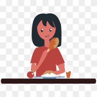 Eating - Sitting, HD Png Download