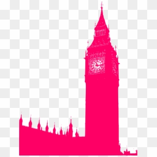 London Big Ben Elizabeth Tower Png Image - Big Ben Silhouette Vector, Transparent Png
