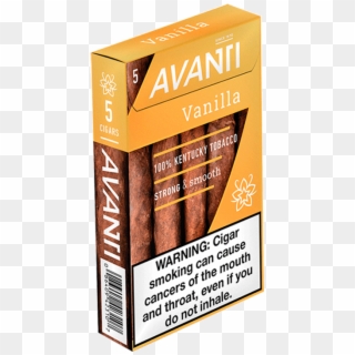 Avanti Vanilla 5 Pack - Avanti Vanilla Cigars, HD Png Download