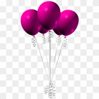 Free Png Download Pink Balloons Png Images Background - Pink Balloons Transparent Background, Png Download