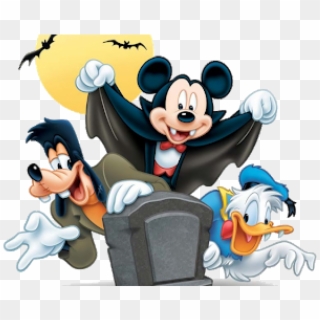 Halloween Clipart Goofy - Halloween Mickey Mouse Png, Transparent Png