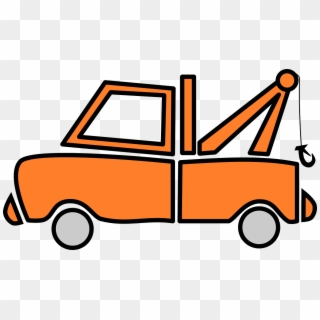 Truck Orange Vehicle Tow Truck Png Image - Truck Clip Art Png, Transparent Png
