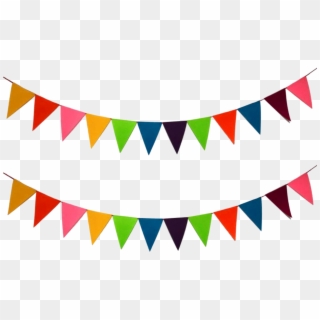 Transparent Rainbow Bunting Clipart, HD Png Download