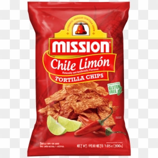 Chile Limón Tortilla Chips - Mission Tortilla Chips 7.05 Oz, HD Png Download
