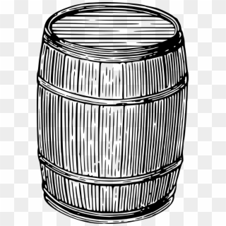 Ale Barrel Beer Cask Container Png Image - Barrel Coloring Page, Transparent Png