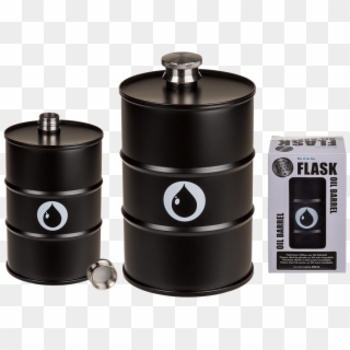 Details About New Metal Flask Oil Barrel Design Hot - Drink Drum, HD Png Download