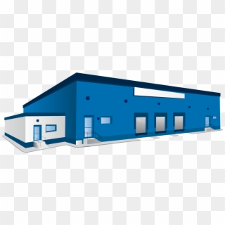 Building Architectural Engineering Clip Art - Warehouse Building Warehouse Vector, HD Png Download