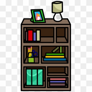 Funky Bookshelf Sprite - Bookcase, HD Png Download