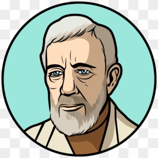 Obi-wan Kenobi - Coach - Easy Obi Wan Drawing, HD Png Download