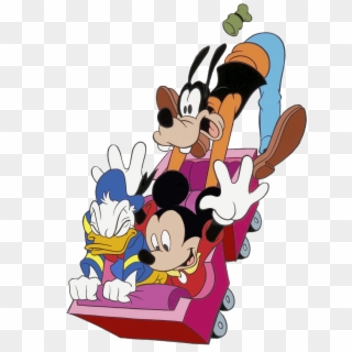 Mickey On A Rollercoaster, HD Png Download