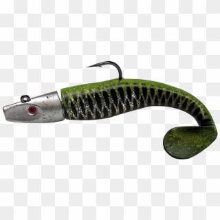 Al Gags Whip It Fish Chartreuse Mackerel 6 3oz - Sand Eel, HD Png Download